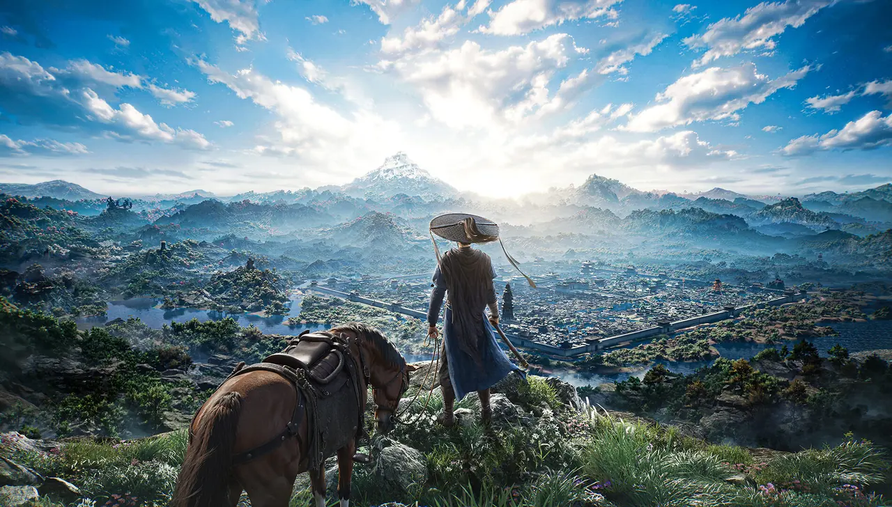 Arte oficial de Where Winds Meet para su lanzamiento en Xbox