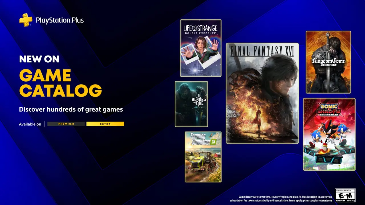 Selección oficial del catálogo de PlayStation Plus de junio de 2026