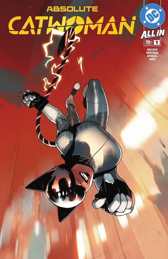 Portada oficial de Absolute Catwoman número 1